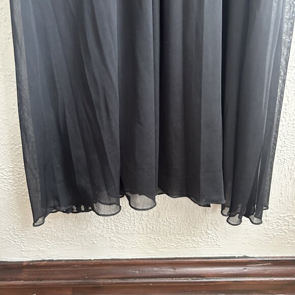 ENFOCUS Studio maxi formal dress size 14 halter Goth Dark Romantic Whimsigoth - Picture 12 of 13